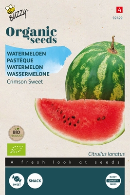 Bio Organic Meloenen - Watermeloen Crimson Sweet (BIO)