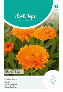 Calendula, Goudsbloem Orange King