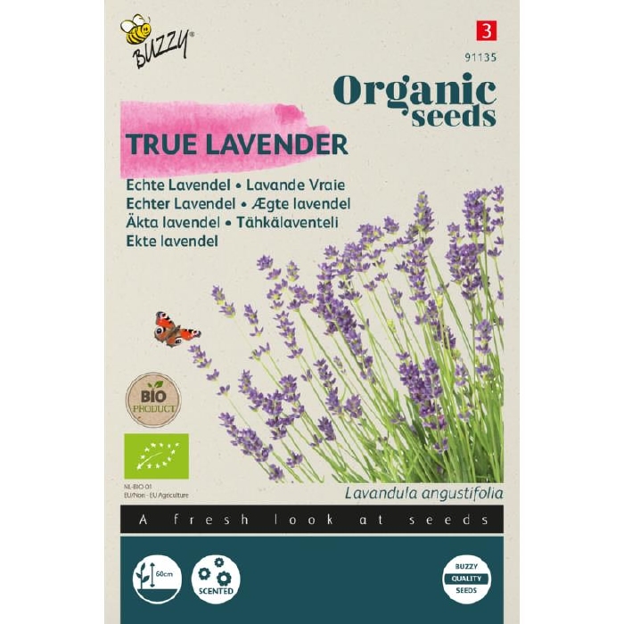 Bio Organic Lavandula angustifolia - Echte Lavendel  (BIO)