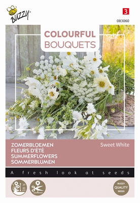 Colorful Bouquets, Sweet White (Witte tinten)  op=op