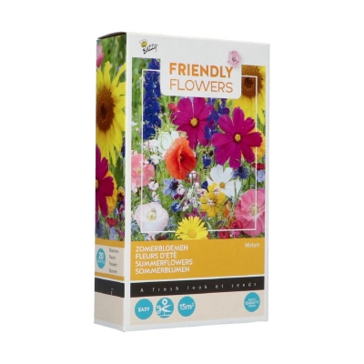 Mix voor bloemenweide, mengsel van 50 soorten