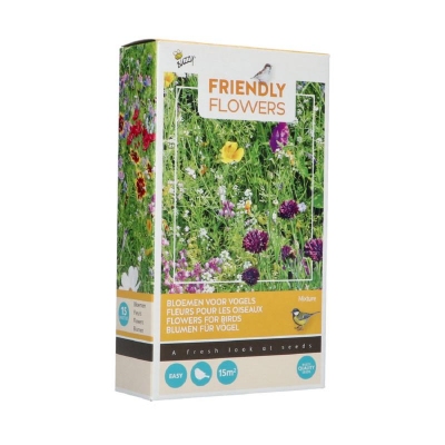 Mix bloemenmengsel voor vogels, 20 soorten